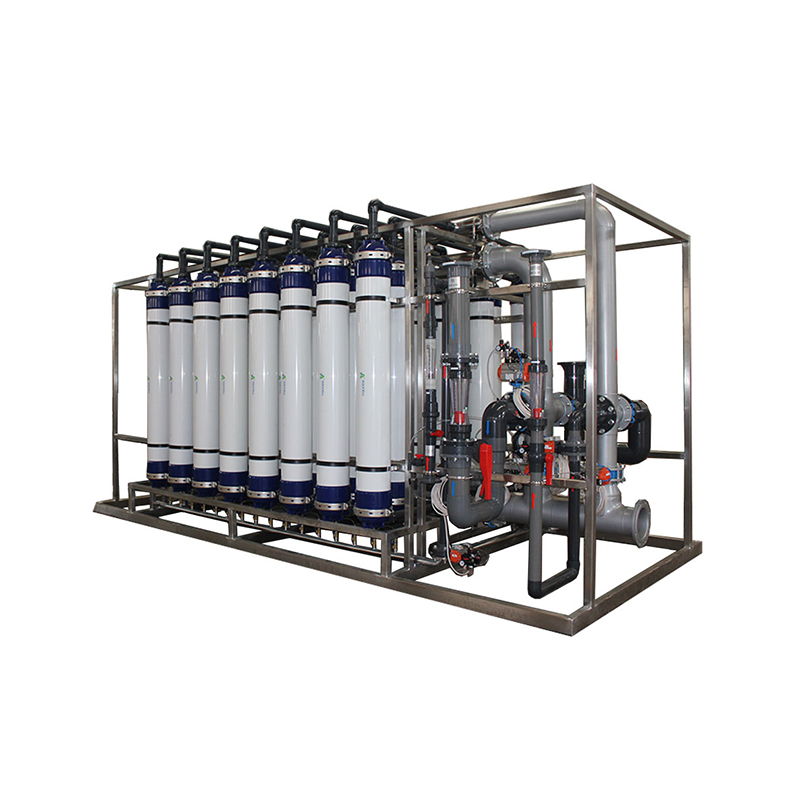 How can the automated control system of ultrafiltration pure water equipment achieve membrane fouling early warning and intelligent backwashing?